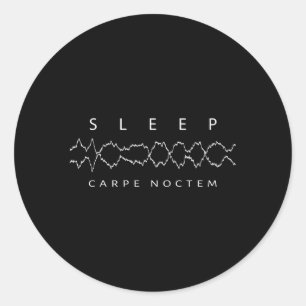 Sleep Tech Sleep Technologe Sleep Labrador Runder Aufkleber