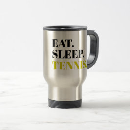 Sleep Tennis essen Reisebecher