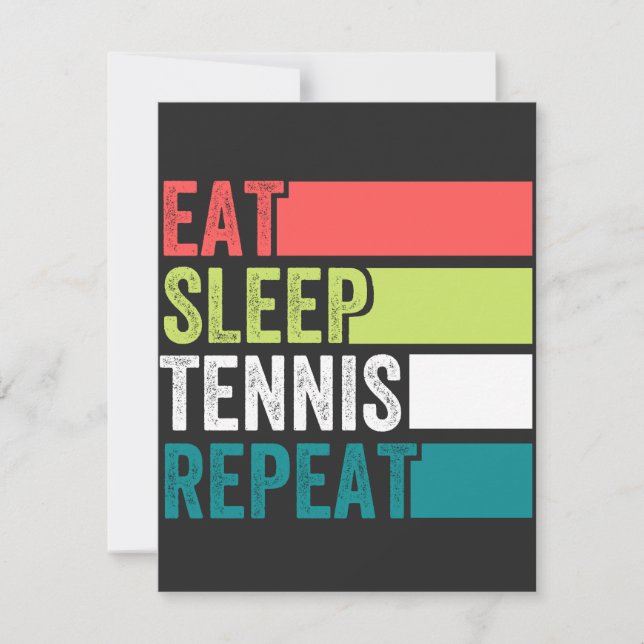 Sleep Tennis wiederholen (Vorderseite)