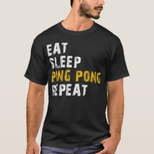 Sleep Tischtennisplatte T-Shirt