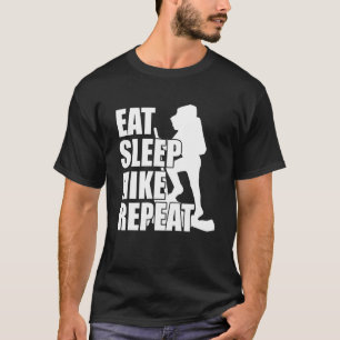 Sleep-Wanderung Wiederholung klassischer Urlaub So T-Shirt