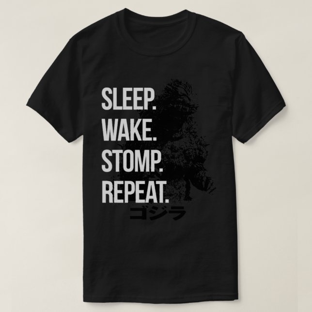 SLEEP WECKTE STOMP REPEAT G2K T-Shirt (Design vorne)
