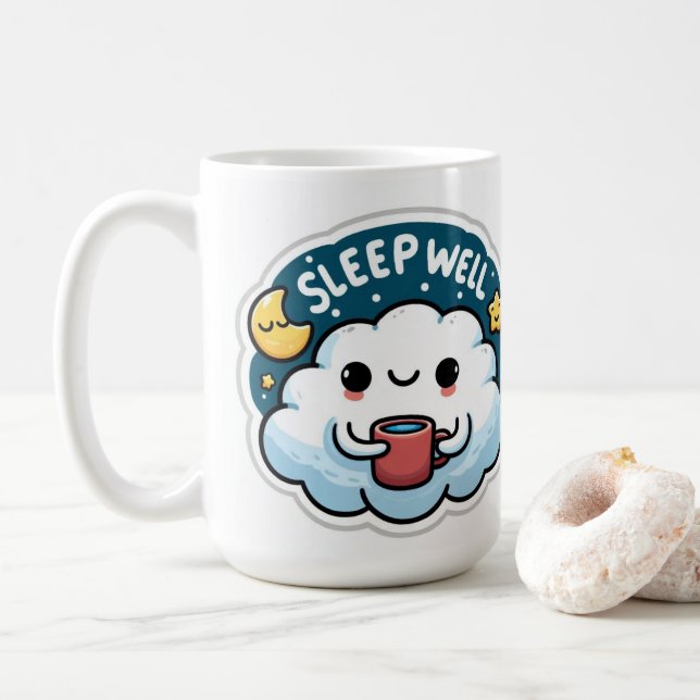 Sleep well   Collection  Design Kaffeetasse (Mit Donut)