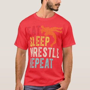 Sleep Wrestle wiederholen 2 T-Shirt