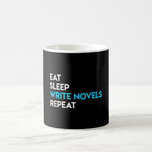 Sleep Write - WriterNovel Writer Novelist Kaffeetasse