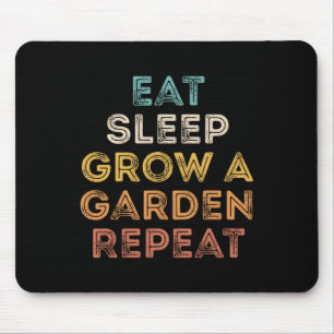 Sleep zu essen Ein Garten wiederholen Funny Game 5 Mousepad