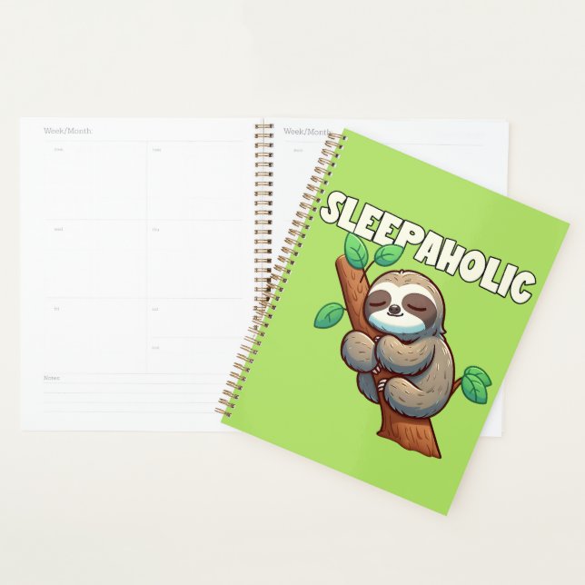 Sleepaholic - Amateurs de sommeil - Sleeping Sloth (Devant avec enveloppe)