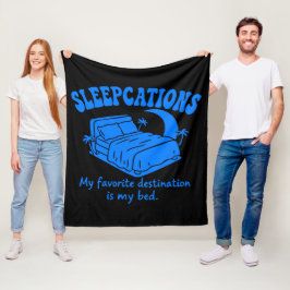 Sleepcations Fleecedecke