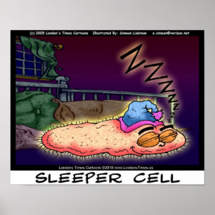 Sleeper Cell Lustige Sammler-Kunstposter Poster