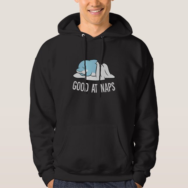 Sleeping Dolphin Good At Naps Napping Dolphin Paja Hoodie (Vorderseite)