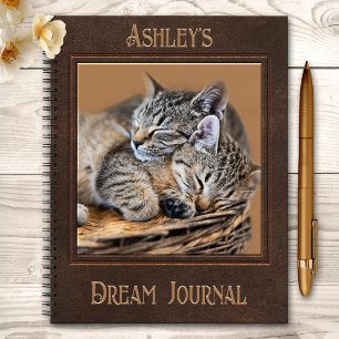 Sleeping Kittens mignonne Dream Journal
