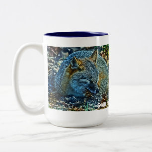 Sleeping Swift Fox Wildlife Art Tea ou café Mug