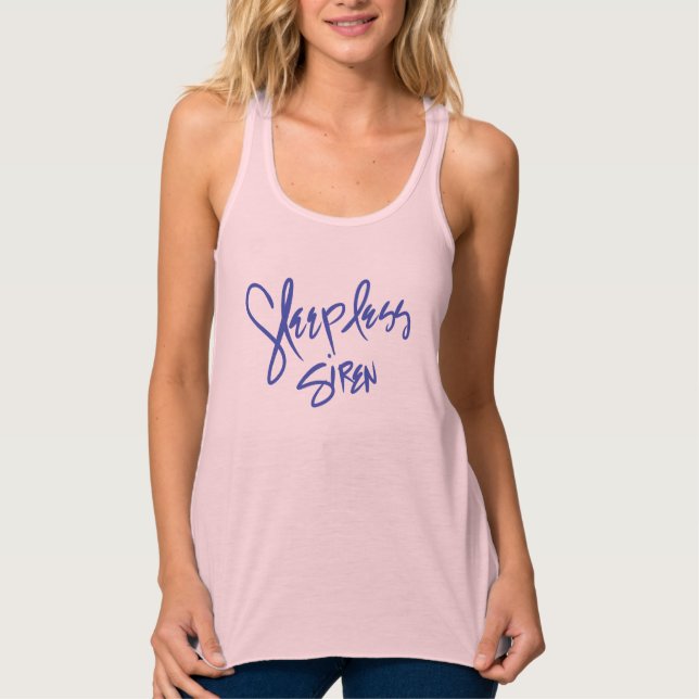 SLEEPLESS SIREN WOMEN’S TANK TOP (Vorderseite)