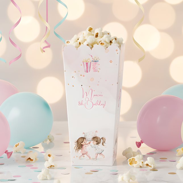 Sleepover pajama Kindergeburtstag Party Geschenkschachtel (Von Creator hochgeladen)