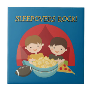 Sleepovers-Felsen Fliese