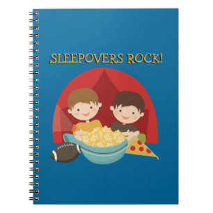 Sleepovers-Felsen Notizblock