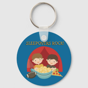 Sleepovers-Felsen Schlüsselanhänger