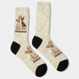Sleeps With Chihuahuas Socks Socken