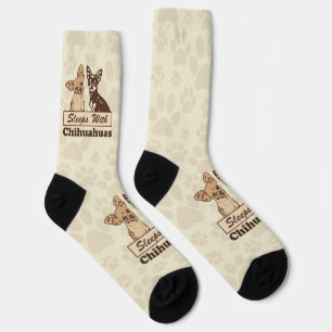 Sleeps With Chihuahuas Socks Socken