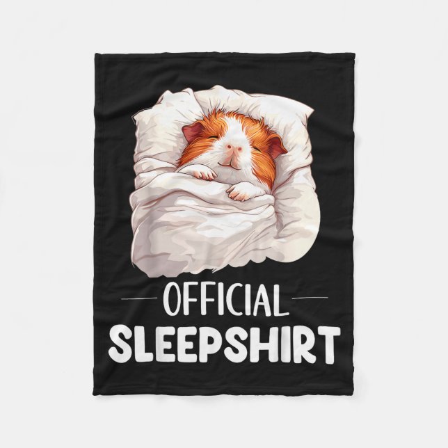 Sleepshirt Sleeng Guinea G Animal Lovers Pajama  Fleecedecke (Vorderseite)