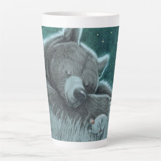 Sleepy Bär und Maus Latte Tasse