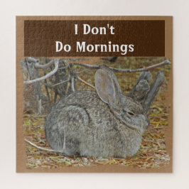 Sleepy Bunny Desshare Hare Abneigung Morning Rabbi