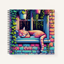 Sleepy Cat Personalisierte