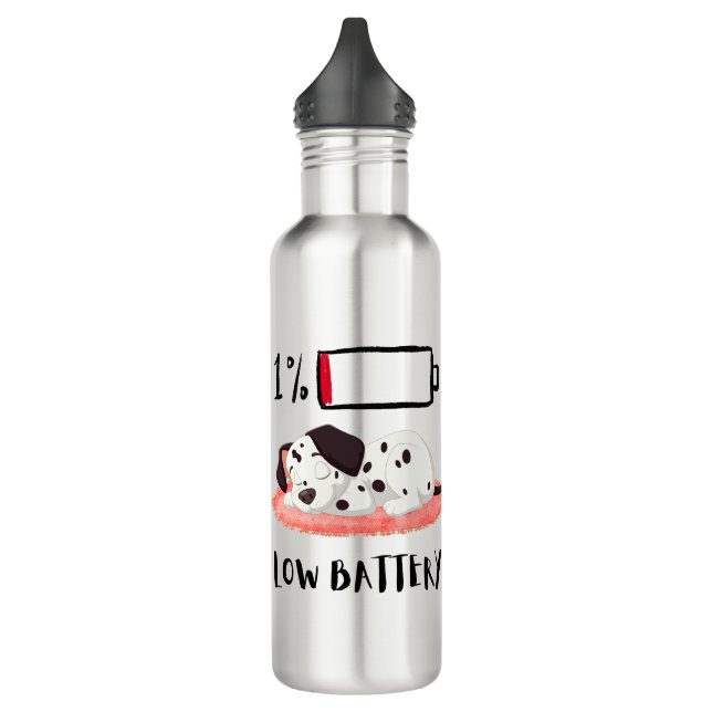 Sleepy Dog Design Edelstahlflasche (Links)