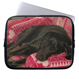 Sleepy Dog Laptop Sleeve