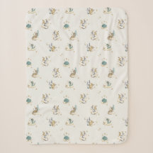 Sleepy Dragon Baby Blanket