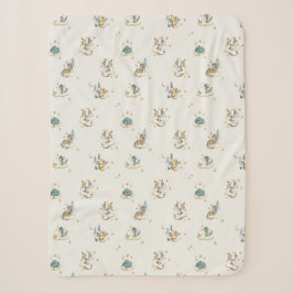 Sleepy Dragon Baby Blanket Sherpadecke