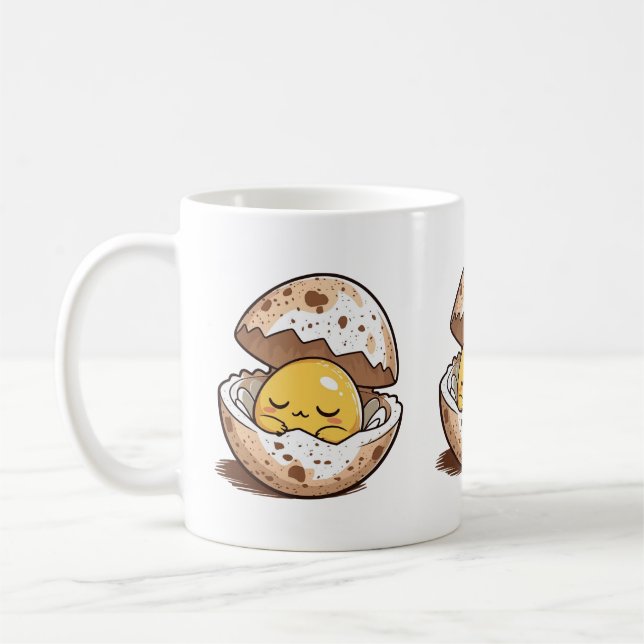 Sleepy Egg Yolk Mug (Gauche)