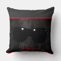 Sleepy Face: "BOLD" Schwarz - Baumwoll-T-Shirt