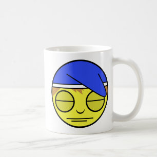 Sleepy Face Coffee Tasse