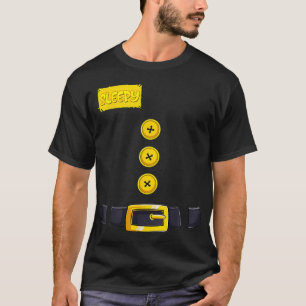 Sleepy Halloween Zwerg Kostümfarbenmatchschiff T-Shirt