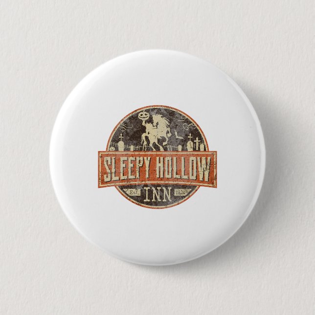 Sleepy Hollow Alloween Horseman Button (Vorderseite)