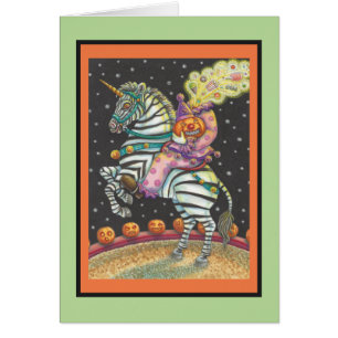 SLEEPY HOLLOW CIRCUS CLOWN AUF UNICORN ZEBRA V-KAR