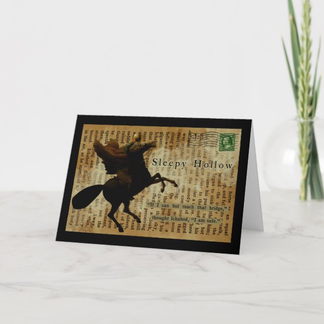 Sleepy Hollow Headless Horseman 1 Karte (Vorderseite)