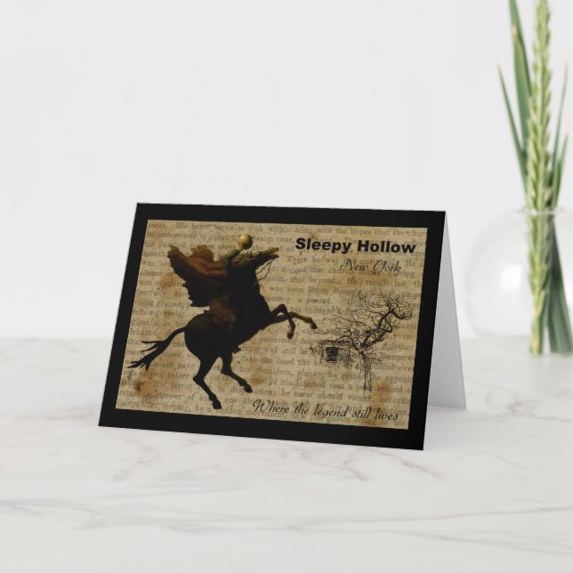 Sleepy Hollow Headless Horseman 2 Karte (Vorderseite)