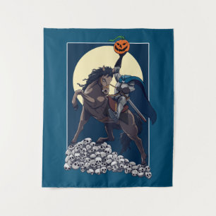 Sleepy Hollow Headless Horseman   Halloween Wandteppich