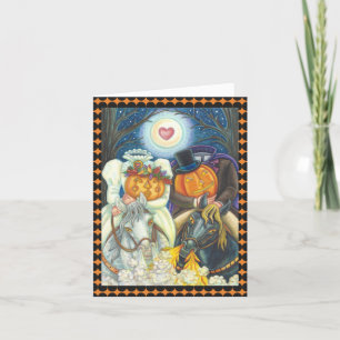 SLEEPY HOLLOW HOCHZEIT HALLOWEEN NOTENKARTE *Vers Karte