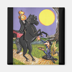 Sleepy Hollow Ichabod Headless Horseman Austausch Magnet