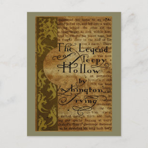Sleepy Hollow Postkarte