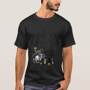 Sleepy Hollow Retro Vintager, kopfloser Saal T-Shirt
