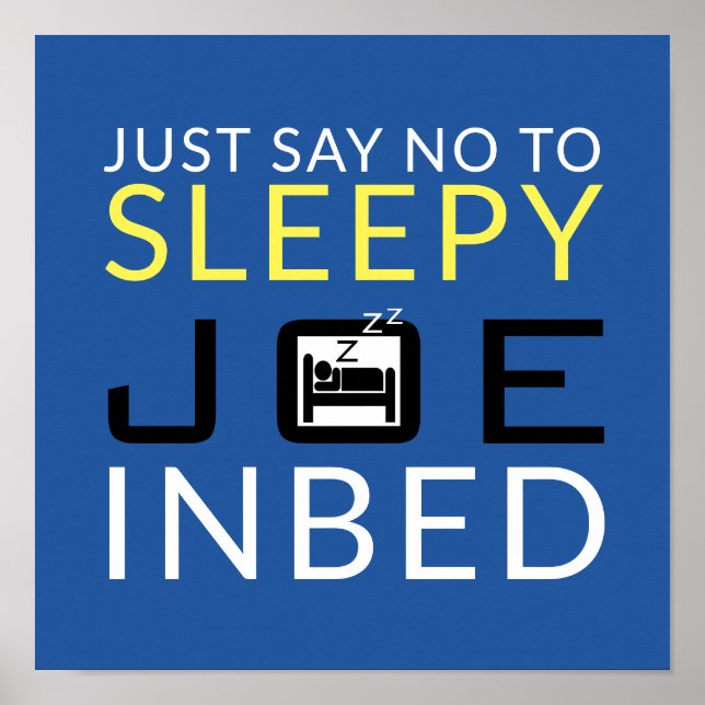 Sleepy Joe Poster (Vorne)