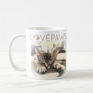 Sleepy Kitten  Kaffeetasse