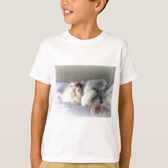 Sleepy Kitten T-Shirt (Vorderseite)