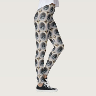 Sleepy Kitty Cat von Shirley Taylor Leggings
