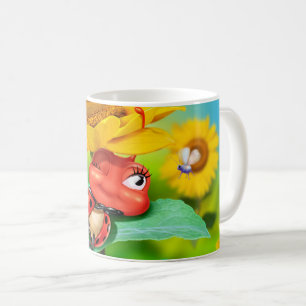 Sleepy ladybug Tasse