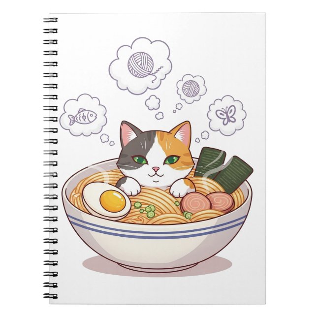 Sleepy Moon with Teddy Bear – Bedtime Pastel Carto Notizblock (Vorderseite)